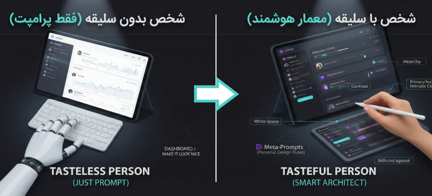 طراحی با هوش مصنوعی؛ چرا سلیقه مهمتر از پرامپتنویسی است؟ 5 blog-image
